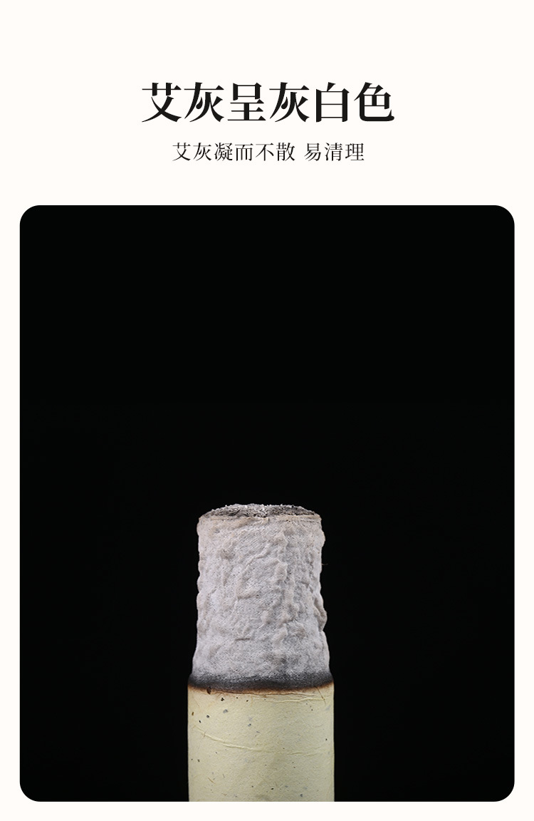 Moxa Sticks Ai Tiao 艾条 3-Year Aged Stone-Ground Moxibustion Rolls 10 Pack for Home Warming Therapy quality and texture