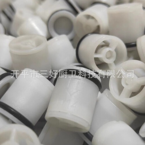 Plastic inner plug check valve core unidirectional valve core plastic check valve core with embedded spring check valve manufacturer