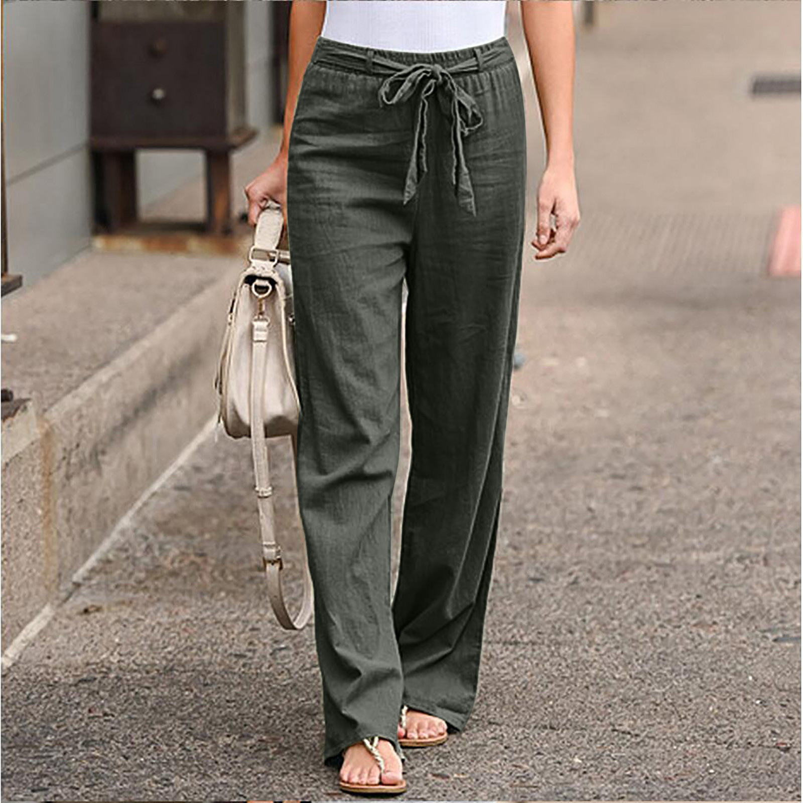 Wide Leg Pants Image 5