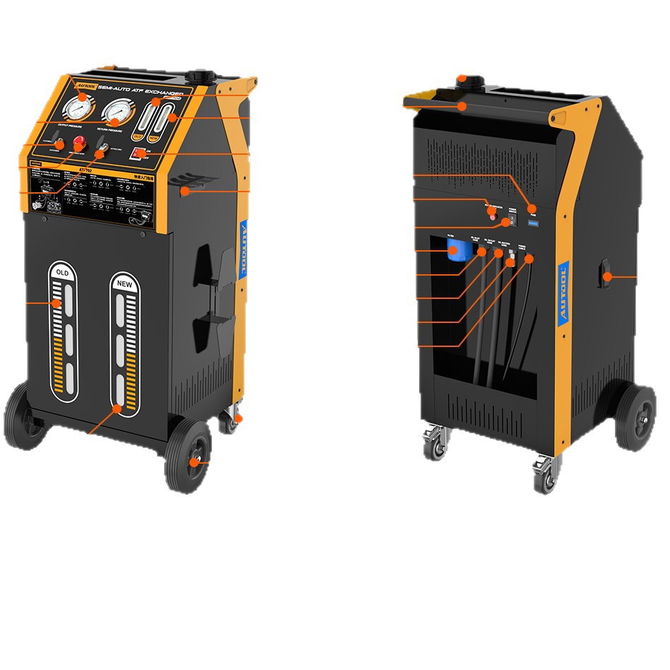 Autool atf702 automóvil transmisión automática de aceite de cambio de máquina de reemplazo de la máquina de transmisión de aceite