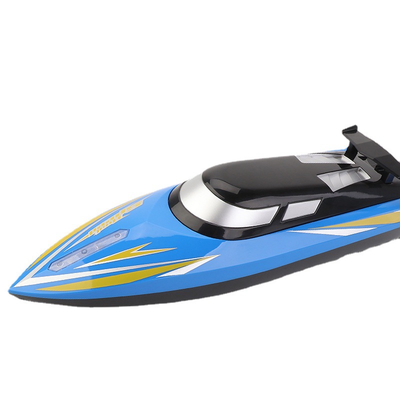遥控船充电高速快艇导航灯防水防撞无线电动赛艇游男孩水上玩具船