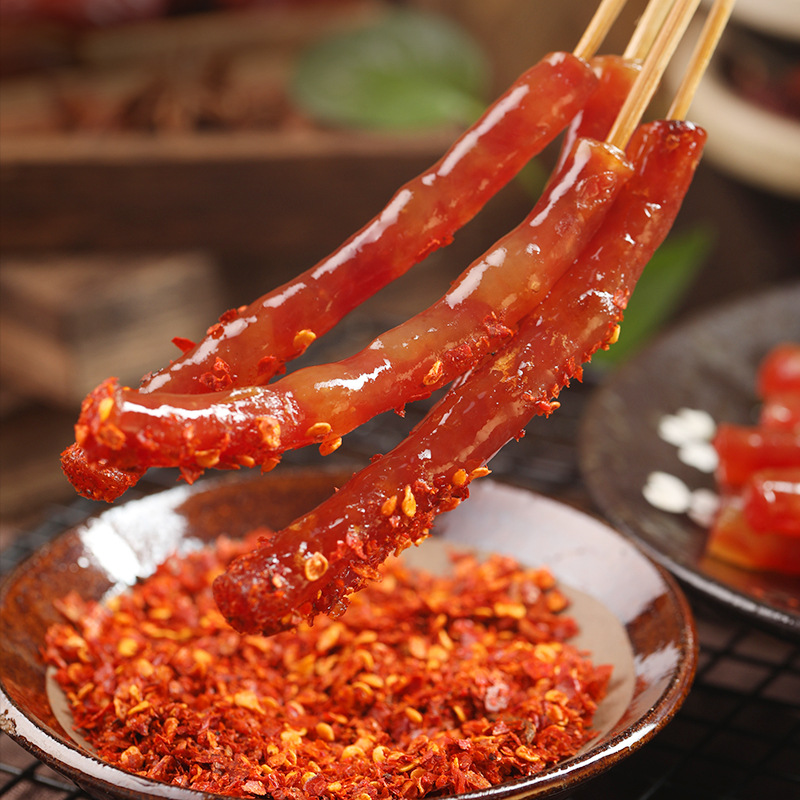 古蜀味道迷你香肠四川特产火锅食材商用批发烧烤川味腊肠