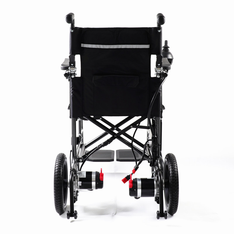 Factory direct sale can be on the plane electric wheelchair for the elderly scooter ultra light folding elderly disabled