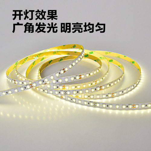 Soft LED strip 12V high brightness linear light for cabinet, shopping mall, ceiling decoration, specialized lighting bar 2835 LED strip wholesale