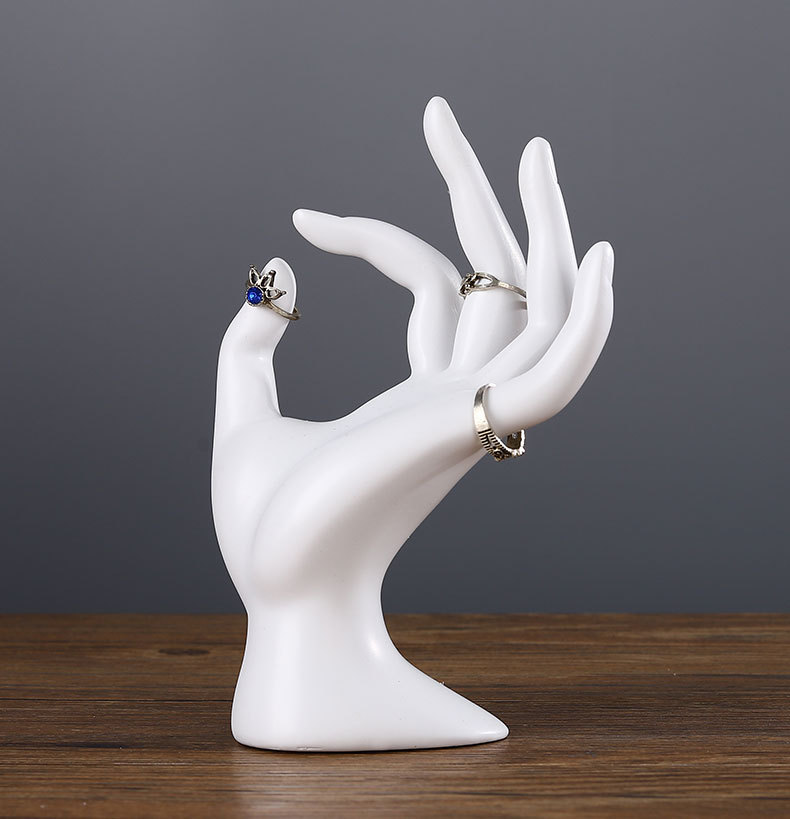 316g Weight Rings, Bracelets, Jewelry Display Bust, Earrings, Necklace Classification 1 Piece Quantity Resin Material Portrait, Tree Pattern Elegant Style 1 Piece Resin Elegant Portrait Tree Rings Bracelets Jewelry Display Bust 8