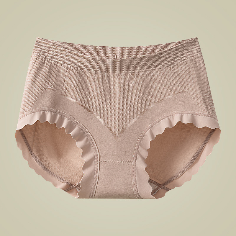 Ropa interior de mujer, entrepierna de algodón puro para mujer, borde de encaje antibacteriano, nalgas cómodas, pantalones cortos de niña, nuevo estilo, refrescante