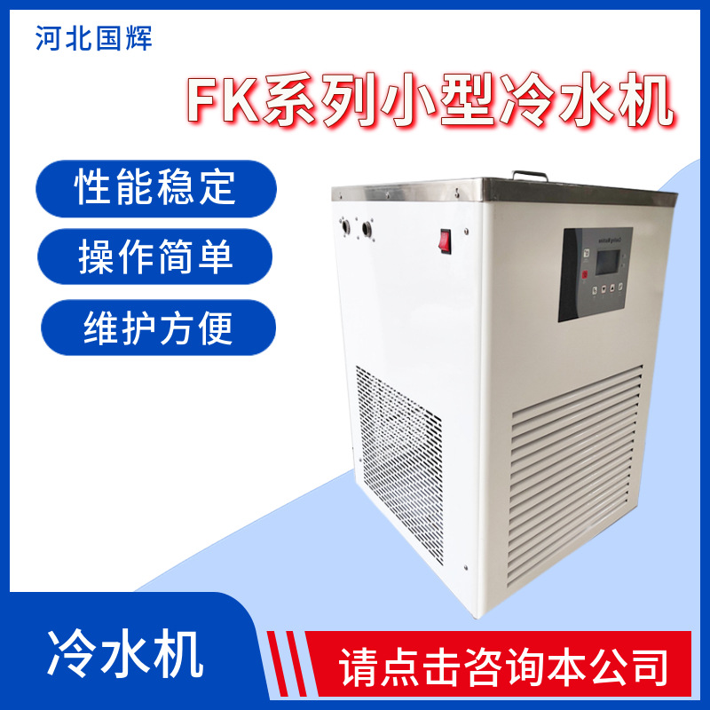 国辉小型冷水机FK系列实验室冷水机-25-35℃恒温制冷循环泵5-35度