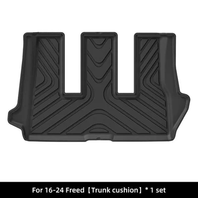 Tpe Custom Car-Specific Floor Mats, Universal Foot Pad - 16-24-right-hand-drive-freed-trunk-mat-21-upgraded-version