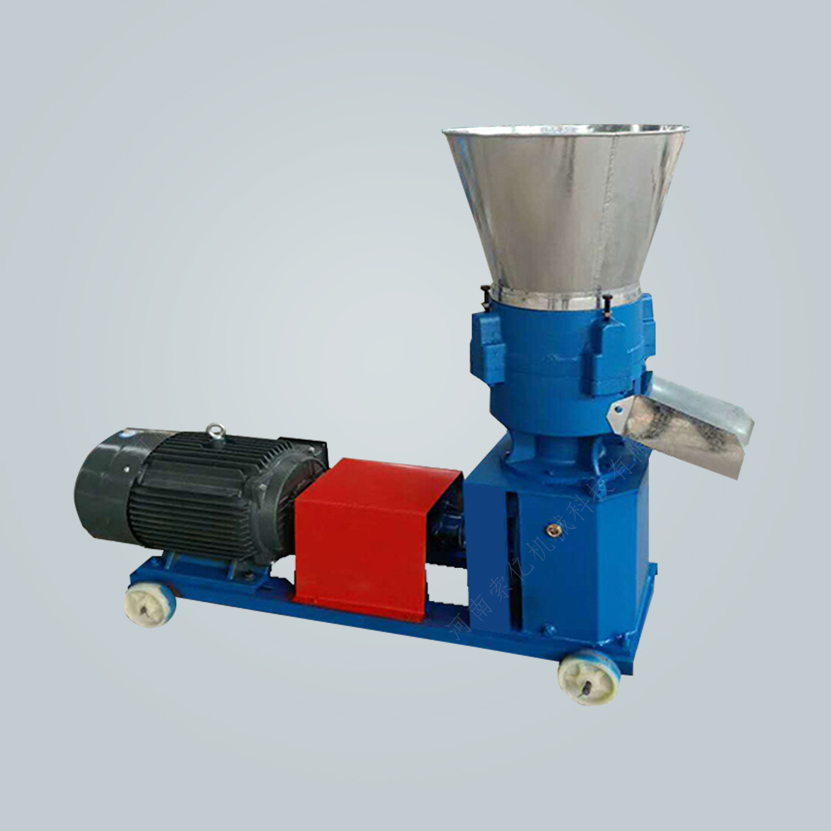 供应鹌鹑养殖饲料颗粒机 鸡鸭鱼电动颗粒饲料机 树叶玉米制粒机