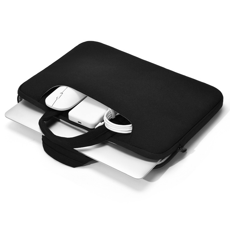 Cross-Border Laptop Bag 16inch 1314inch Waterproof Portable Tote Bag with Inner Lining, Urban Simple Style, Large Capacity