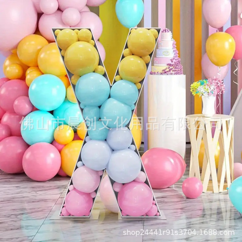 Holiday Birthday Supplies Wedding Company Party English Alphabet Kt Board Lovebaby Valentine's Day 26 Letters