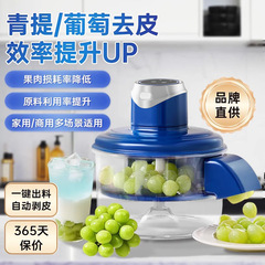 跨境爆款全自动葡萄去皮机奶茶店水果剥皮机电动智能家用果蔬设备