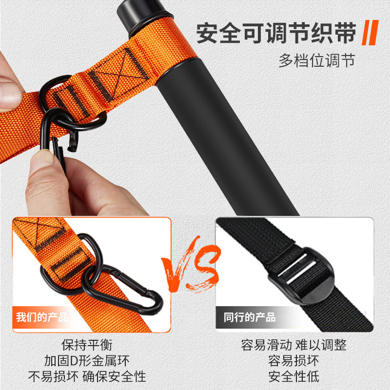 普拉提杆套装 家用瑜伽健身多功能辅助训练拉力训练弹力带拉力器|undefined