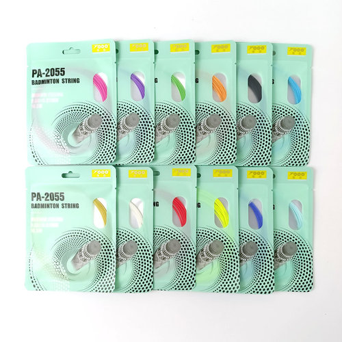 Jiyi Badminton String PA-2055 Feather High-Elasticity Badminton String for Ball Courts and Team Training Badminton Racket String