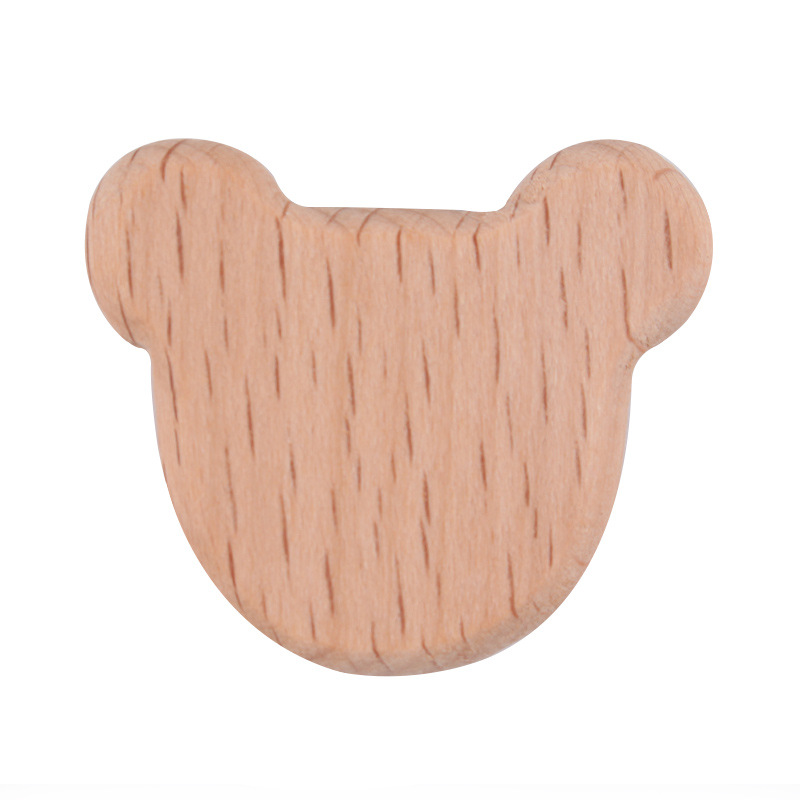 Nuevos productos para bebés calmar bebés accesorios de beech DIY creativo tetera cadena pulsera accesorios de juguetes de goma de dente