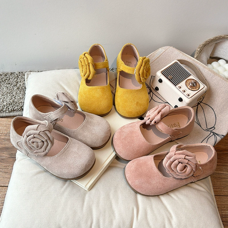Весенние девушки 2025 нежные розовые туфли Мэри Джейн Одиночки Фея юбка Балетные туфли розы Одиночки