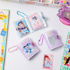 Brand cartoon small photoalbum for elementary school students, keychain, 2inch