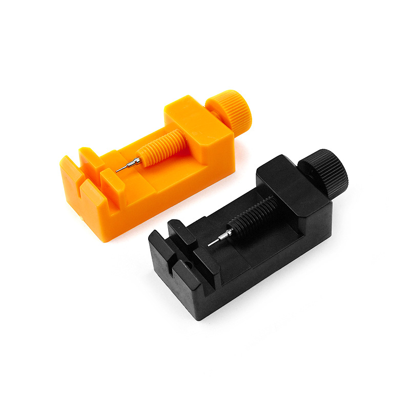 橙色塑料 迷你 手表 拆带器 调节表带长度 钟表维修工具