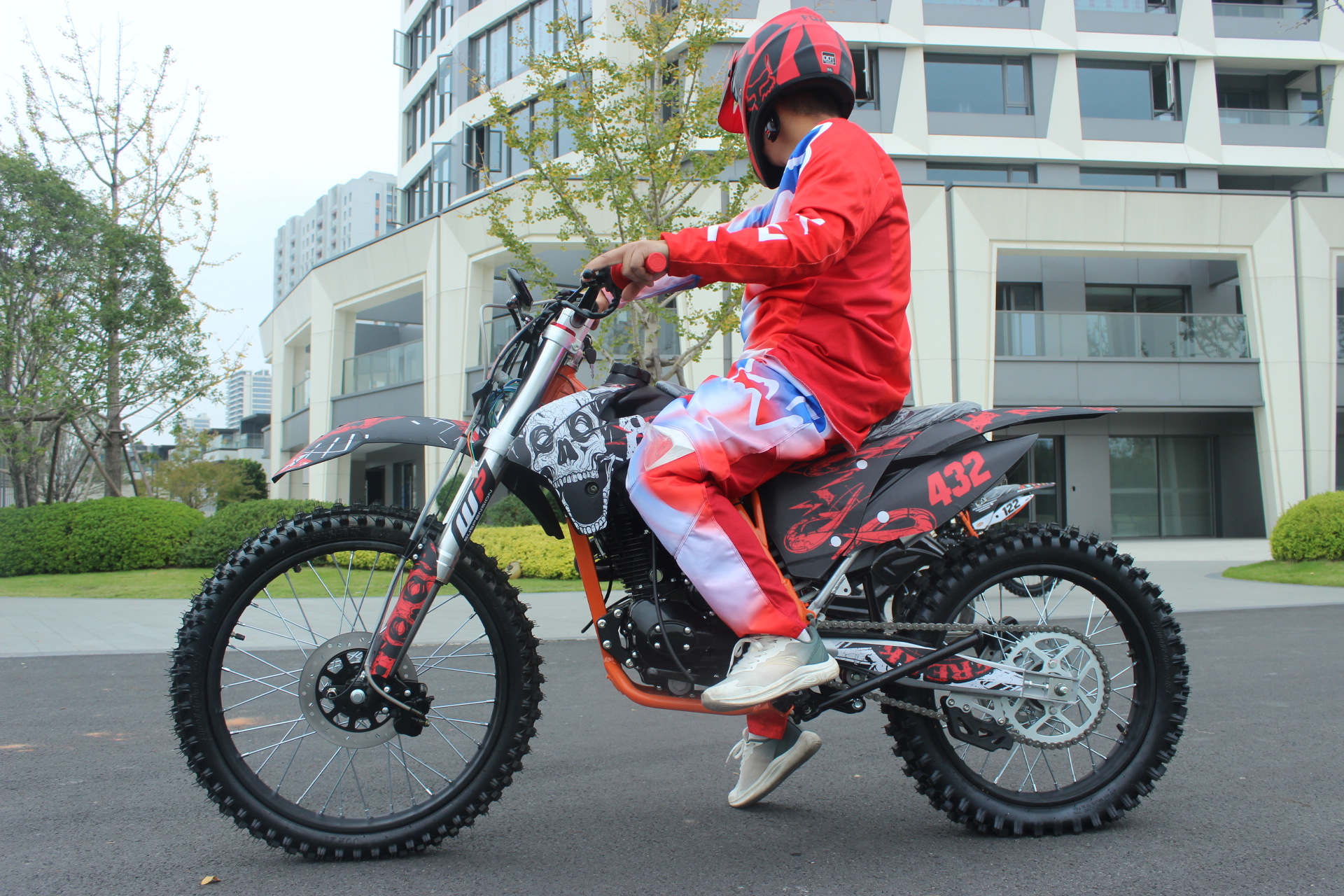 Factory Direct Sales 250Cc Off-Road Vehicle, Mountain Motorcycle, Two-Wheeled Racing Vehicle, Fuel Atv, All-Terrain Vehicle