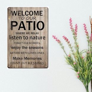 Welcome to our courtyard: relax, listen to nature, gather with family and friends, and create memories