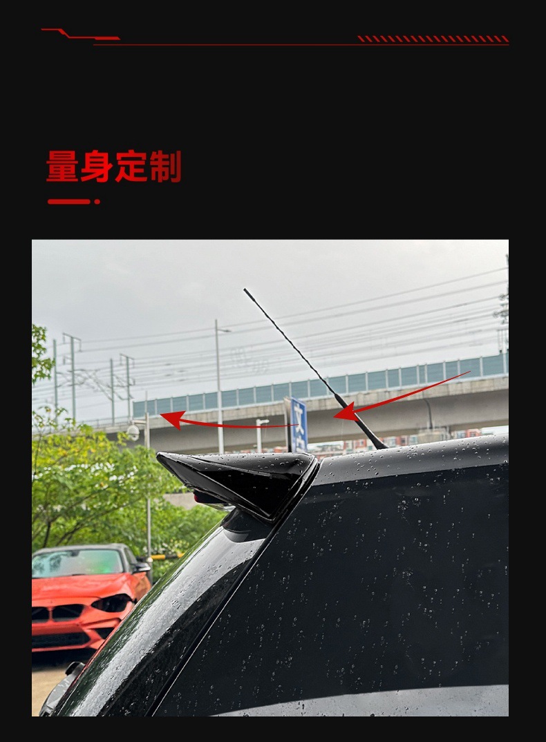 Applicable to 2003-2008 Volkswagen golf golf 5 high 5 MK5 GTI R32 top wing tail cross-border modification