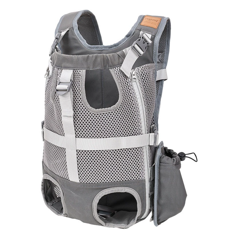 Нагрудная сумка для собак на выход Рюкзак для домашних животных Сетчатый дышащий Удобный тактический рюкзак для собак Товары для животных