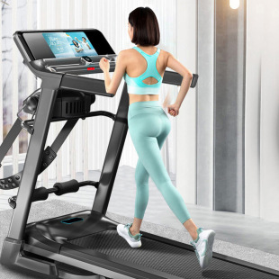 Treadmill for Home Use, Small Foldable Walking Machine for Gym, Indoor Yongkang Fitness Equipment with Silent Design