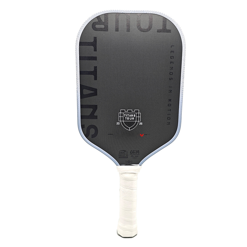 Titan Tour Limited PROV Pickleball Paddle Carbon Fiber 5th Generation Kinetic Frame Dual Certified Professional
