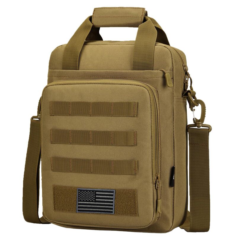 Amazon Tactical Messenger Bag Heavy Duty Molle Shoulder Bag Commuter Briefcase Laptop Handbag Customized
