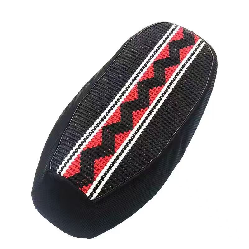 Vehículo eléctrico de verano protector solar cojín cubierta asiento de motocicleta aislamiento térmico ventilación acessorios de hielo ventilación motocicleta