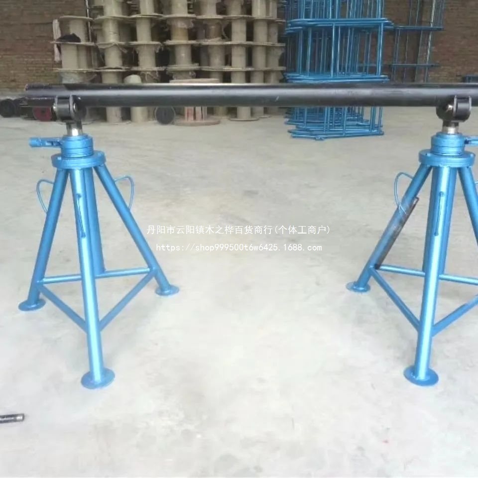 棘轮电缆放线架圆盘放线车螺旋放线支架光钎光缆液压放线架3吨5