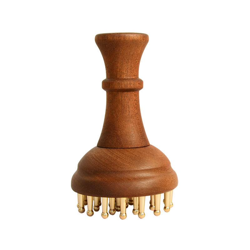 宮氏黄銅経絡ブラシ、脈木黄銅マッサージブラシ、経絡マッサージコーム、腹部マッサージ銅木コーム、刮痧ツール