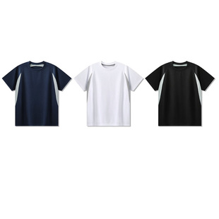 Quick-Drying Short-Sleeved T-Shirt Men's Summer New Running Tops Fitness Shooting Clothes Sportswear Men