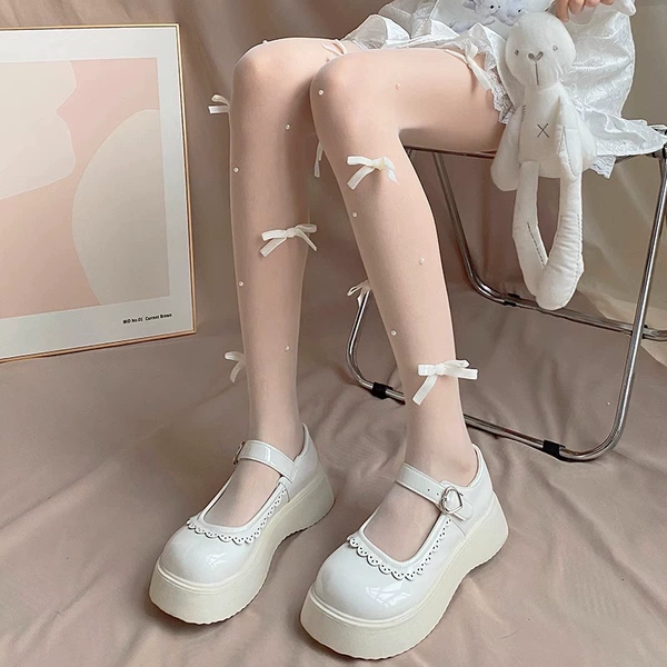 [2416#珍珠蝴蝶奶白]