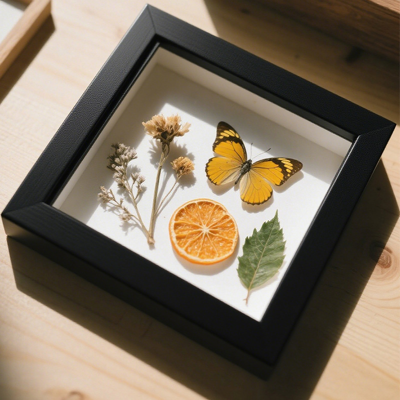中空立体框架裱框3cm5cm干花蝴蝶贝壳礼物标本diy相框摆台展示框|undefined