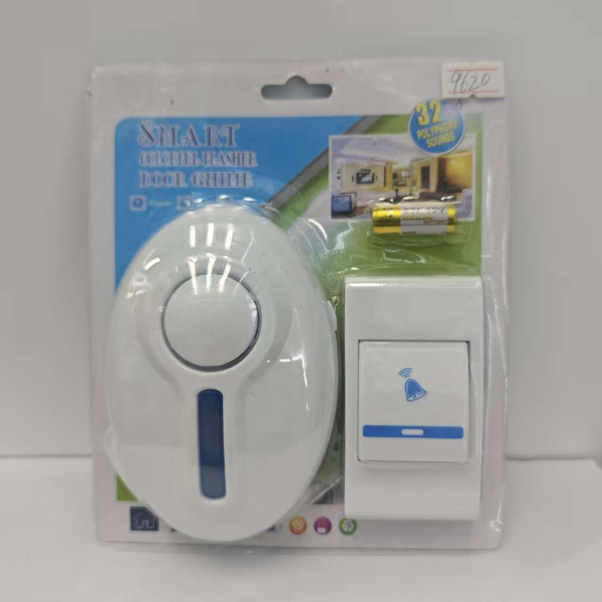 厂家直销 遥控门铃 无线门铃 家用一拖一电子门铃 老人呼叫器