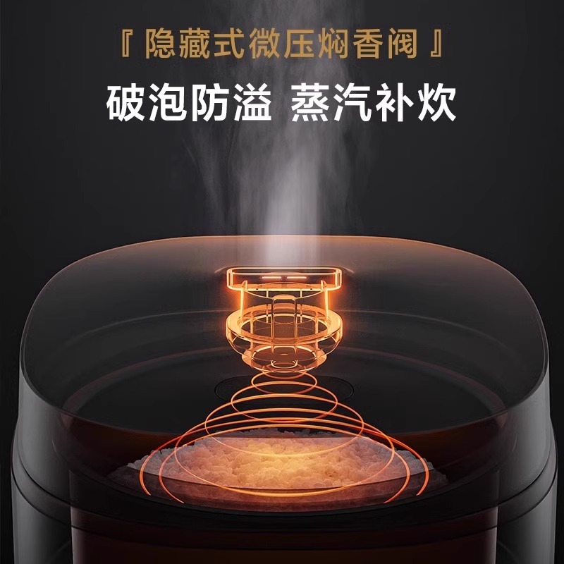 美的炊飯器 家庭用土鍋電気炊飯器 3L 小型 2～4人用 公式正規品 FB30Q1-406K|undefined