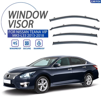 Suitable for, Rain shield - standard-packaging-teana-duke-edition-mk3-l33-2014-2018-with-bright-strips-rain-shield