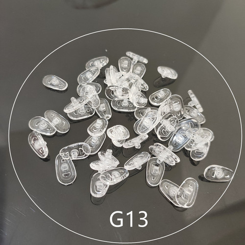 Silicone nose pads, myopia glasses eye supports, plastic core silicone nose pads, glasses nose pads accessories