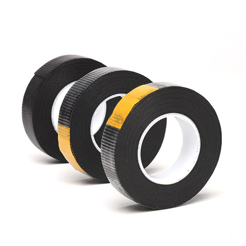 Xiling High-Voltage Insulating Self-Adhesive Tape J20 Waterproof Sealing Black Cloth Tape for Electrical Applications, 10kV Butyl Rubber Coating