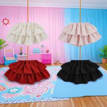 新款童女童宝宝2层超短裙减龄公主裙甜美可爱高腰蓬蓬312岁