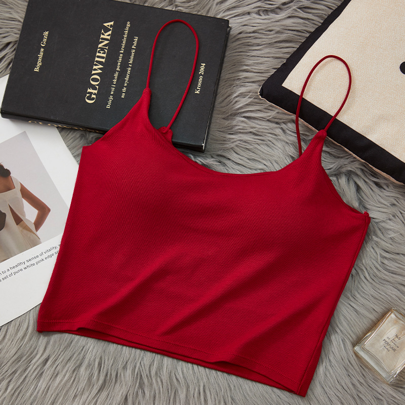 Red sexy summer fashionable tank top