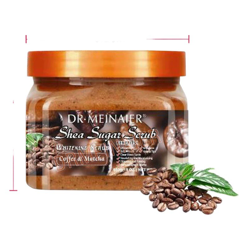 Трансграничное мороженое, арбутин, скраб, сахар, затемняющий, отшелушивающий куриную кожу, соль для ванн, соль для ванн, кофейный скраб, 650 г