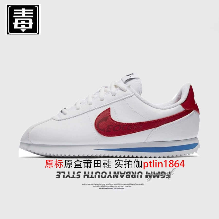Оригинальные кроссовки Nike AJ низкие — мужские, Air Force женские, A-Gump Cortez Classic, обувь Путянь, полностью оригинальные