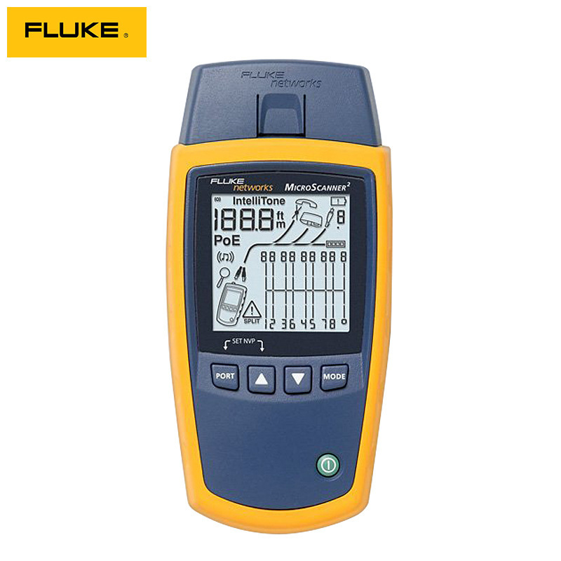 Fluke Cable Tester MS-POE/KIT/MS2-100/MS2-KIT Network Cable Tester
