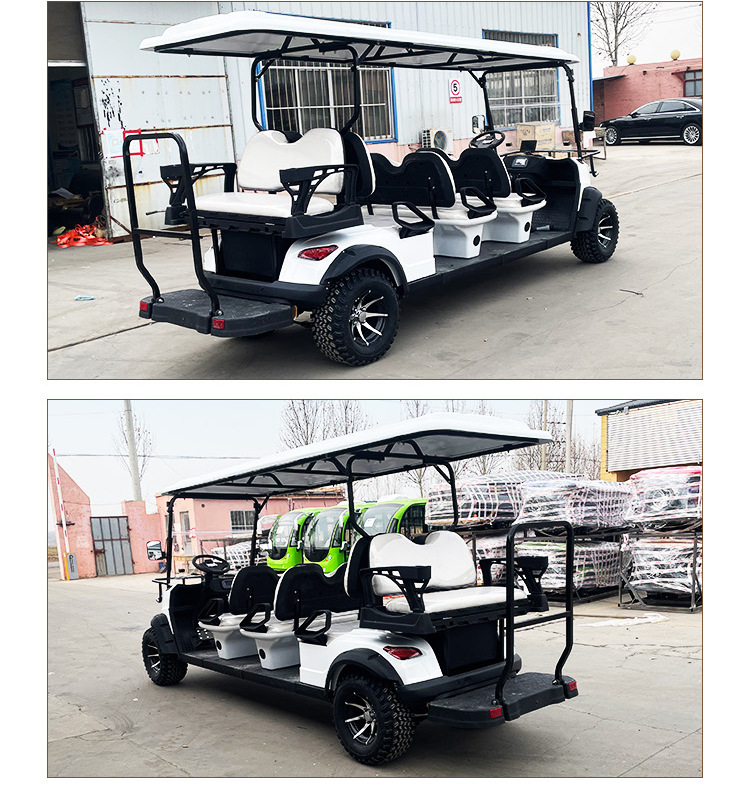 Manufacturer Customized 4-Seater 6-Seater Electric Golf Cart to Cut down the Hotel Vip Reception Car Electric Golf Cart