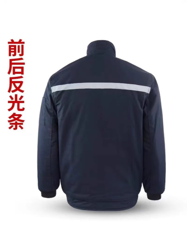 冬季棉服棉衣劳保服加厚防寒棉袄外套耐磨汽修工厂冷库丝绵劳保服|undefined