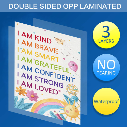 Cross-border children's education poster kindergarten primary school classroom rules classroom decoration wall chart early childhood education chart