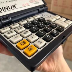 JOINUS 眾成727翻蓋摺疊便攜語音計算器真人發音財務會計算機批發