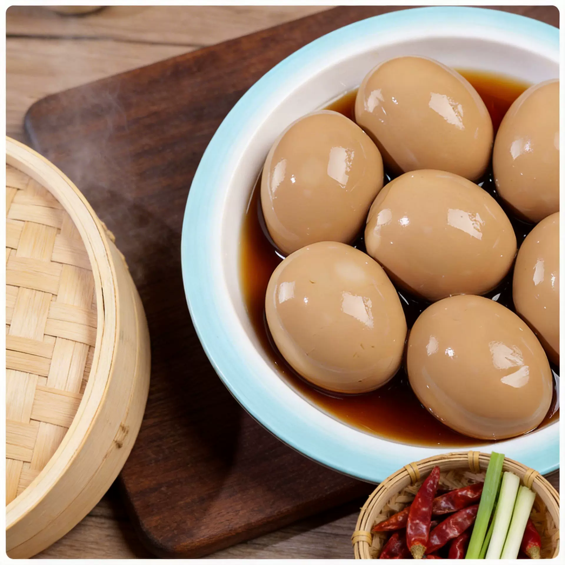 带汁脱壳卤蛋半成品摆摊批发即食五香蛋早餐零食泡面搭档真空包装